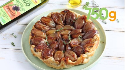 Recette de la tatin d'échalotes - 750g