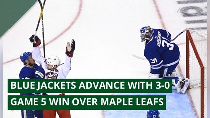 Blue Jackets advance with 3-0 Game 5 win over Maple Leafs, and other top stories from August 12, 2020.