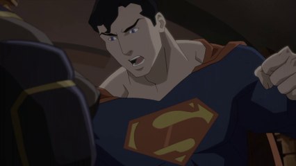 Justice League Dark: Apokolips War (2020) Superman vs. Darkseid Scene [Superman vs. New God] [4K]