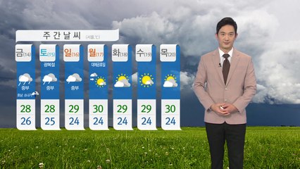 [날씨] 오늘 밤사이 열대야...내일 낮 찜통더위 / YTN