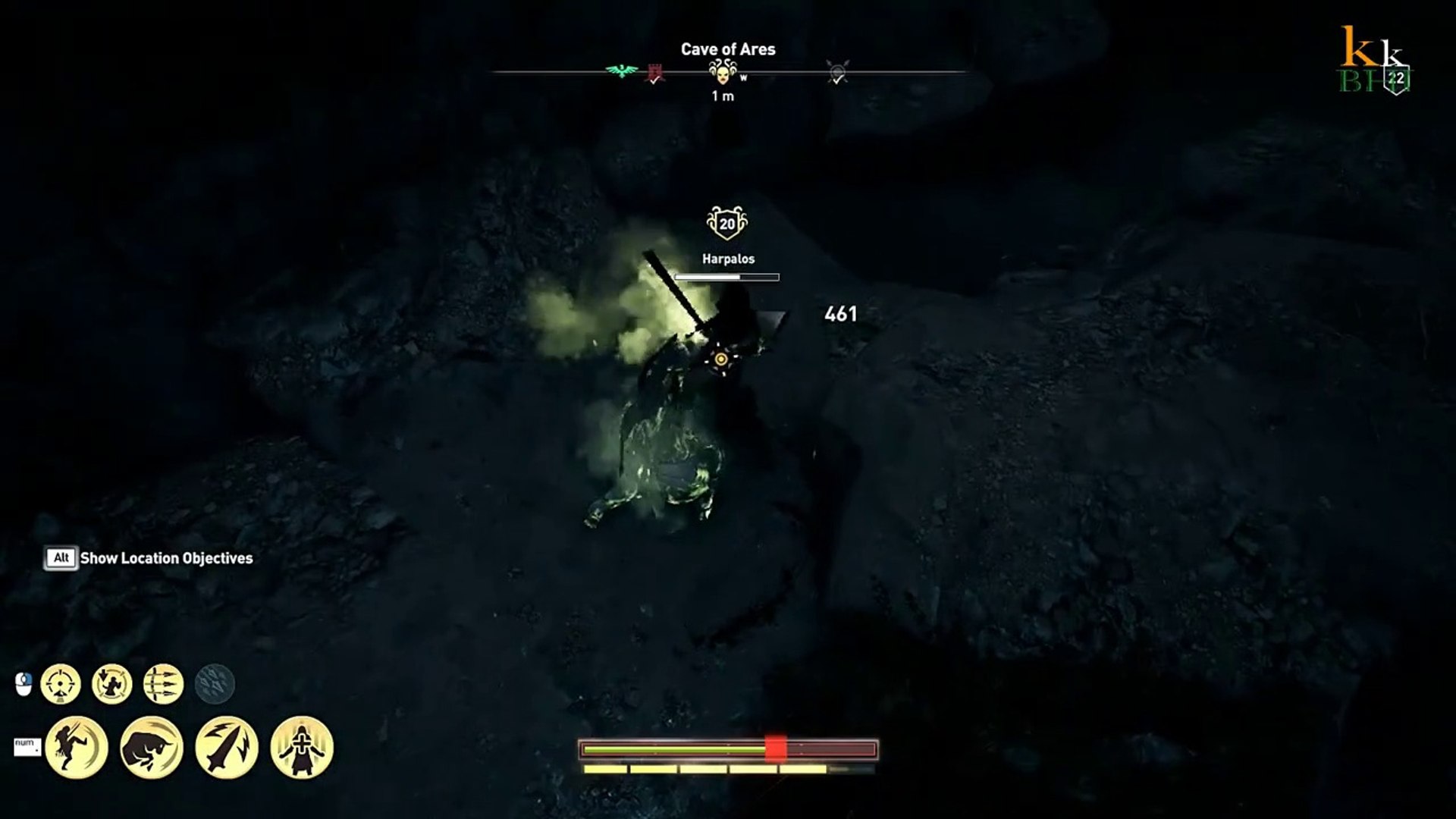 ⁣Assassins Creed Odyssey gameplay part cultist harpalos