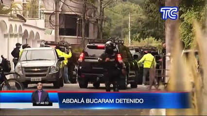 Informe en vivo desde las afueras del expresidente Abdalá B. O.