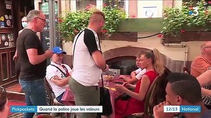 Pickpockets : l'expérience originale des policiers pour sensibiliser le public