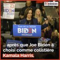 Tout juste désignée colistière de Joe Biden, Kamala Harris essuie les critiques de Trump