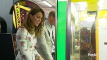 Recap of Prince William and Kate Middleton Seen at the Arcade and Visiting Charities with Masks