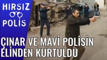 Çınar ve Mavi Polisin Elinden Aksak Sayesinde Kurtuldu | Hırsız Polis 46.Bölüm