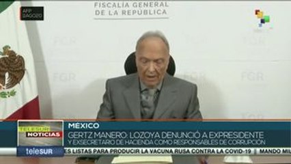 Fiscalía recibe denuncia contra expresidente Peña Nieto en México