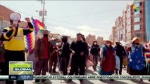 Bolivianos exigen la renuncia de la pdta. de facto Jeanine Áñez