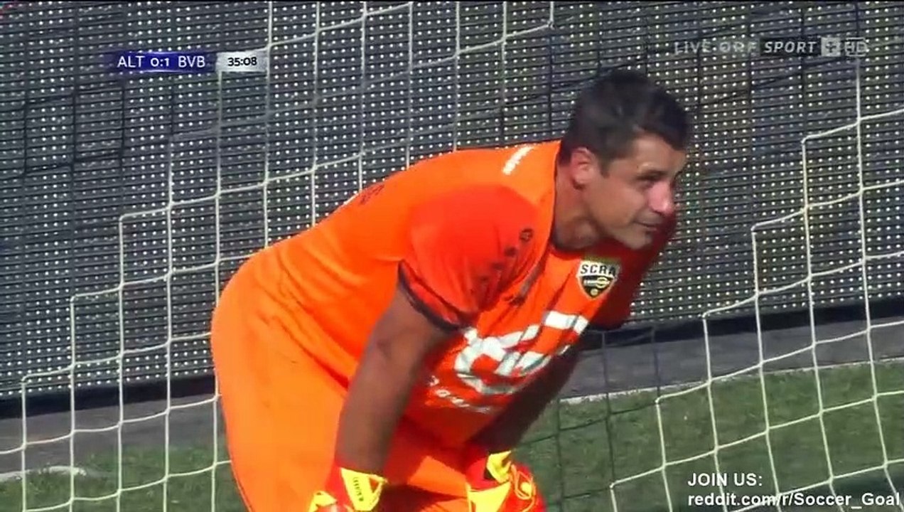 Erling Haaland penalty Goal HD - Altach 0 - 2 Borussia Dortmund - 12.08.2020 (Full Replay)