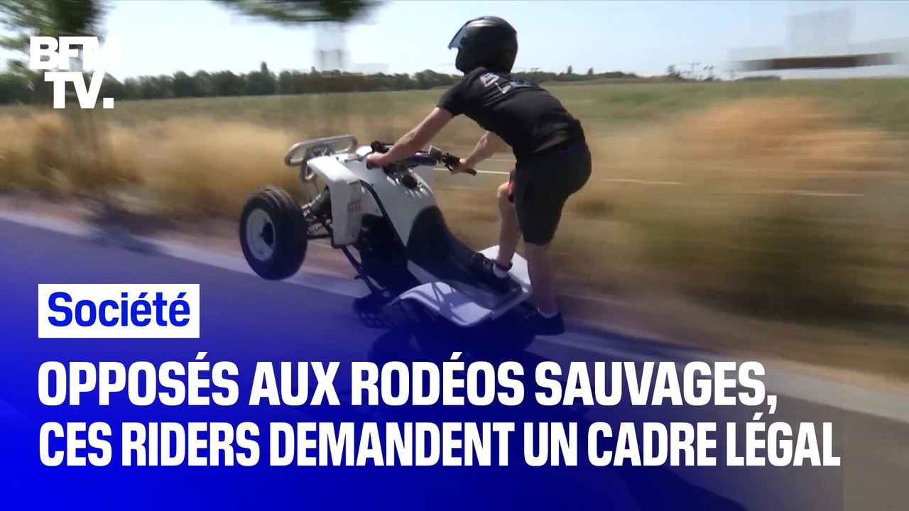 Opposés aux rodéos sauvages, ces riders demandent un cadre légal à leur discipline