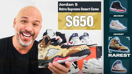 Jo Koy Shows Off His Favorite Sneakers, From Rarest to Oldest