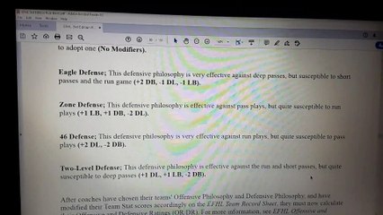 EFHL Tutorial Part XXVII - Offensive & Defensive Philosophies