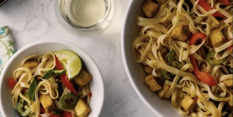 How to Make Drunken Noodles with Tofu