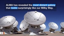 Astronomers spot most distant Milky Way look-alike