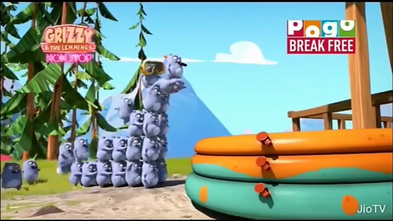 Grizzy & the Lemmings in Hindi - Fight for Water Episode -