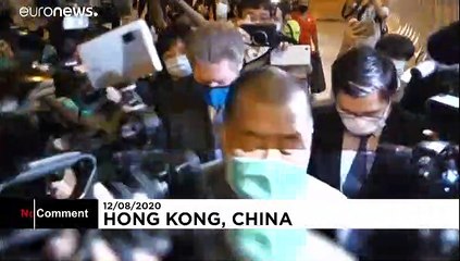 Pro-democracy media tycoon Jimmy Lai freed on bail amid Hong Kong crackdown