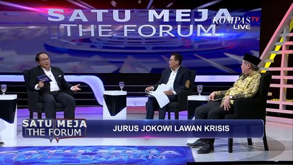 Apa Jurus Pemerintah Melawan Krisis? - SATU MEJA THE FORUM (Bag 4)