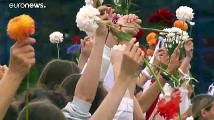 Las protestas siguen en Bielorrusia pese a la represión policial