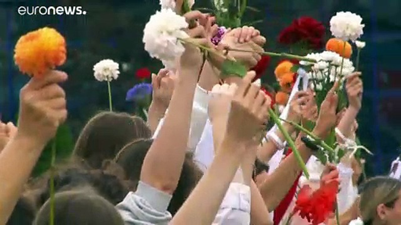 Las protestas siguen en Bielorrusia pese a la represión policial