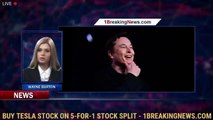 Buy Tesla Stock On 5-For-1 Stock Split - 1BreakingNews.com