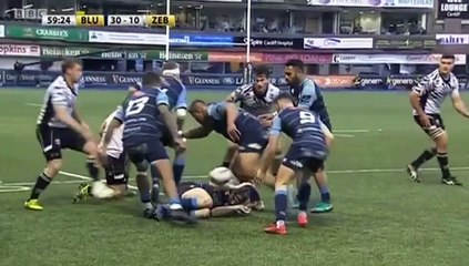 KAYLE VAN ZYL  Cardiff Blues v Zebre Rugby - Pro14  (Calvisano)