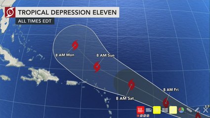 Download Video: Another hurricane could form this week in Atlantic