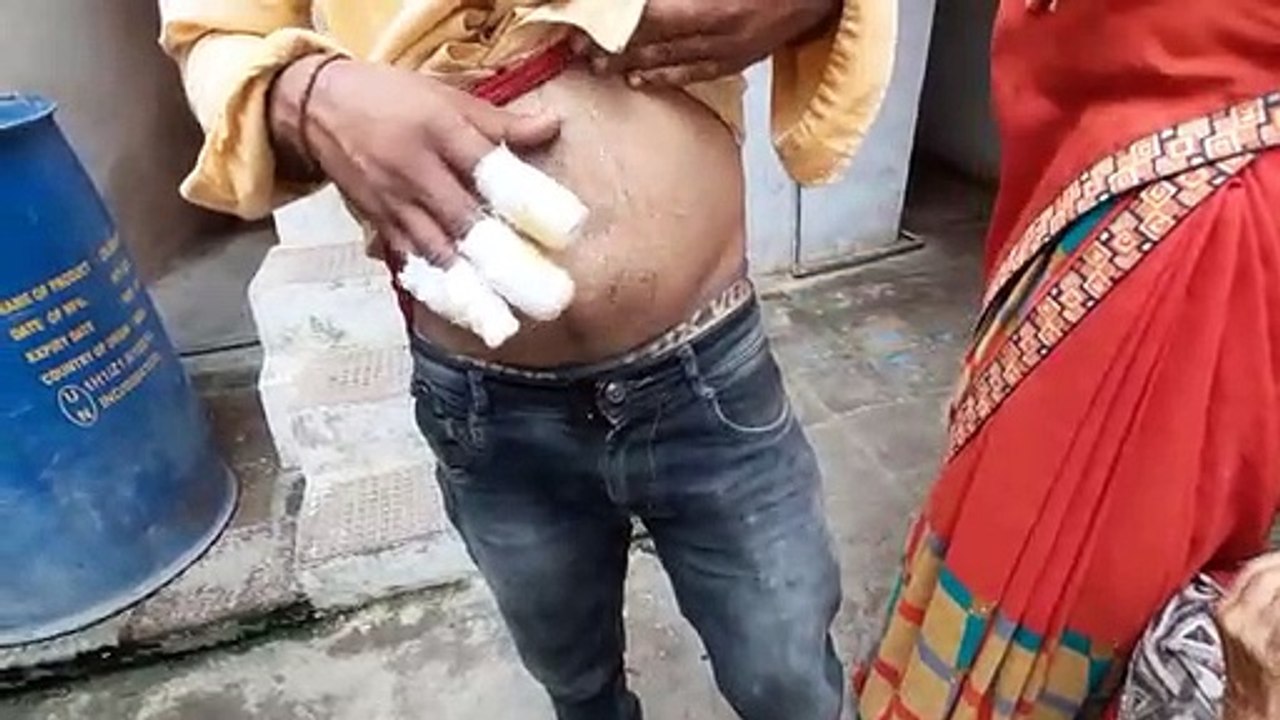 नशीला पेय पदार्थ पिला कर युवक के साथ की बर्बरतापूर्वक मारपीट