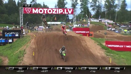 Herlings vs Seewer Battle - MXGP Race 1 - MXGP of Riga 2020