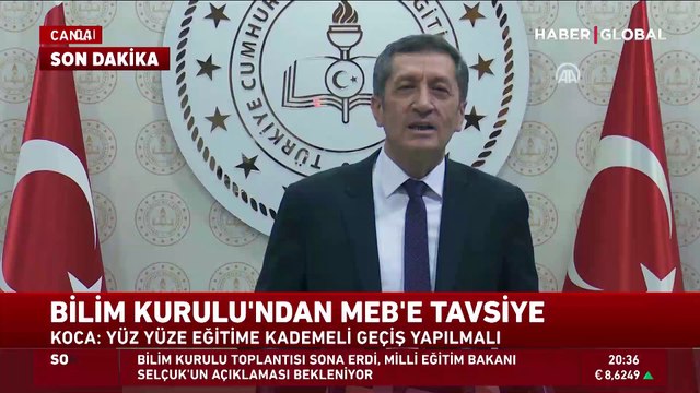 Okulların ne zaman açılacağını Milli Eğitim Bakanı Ziya Selçuk açıkladı!
