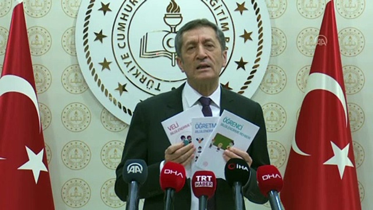 Bakan Selçuk: ''Okullarla ilgili herkesin sağlık durumu HES kodları marifetiyle kontrol altında olacak'' - ANKARA