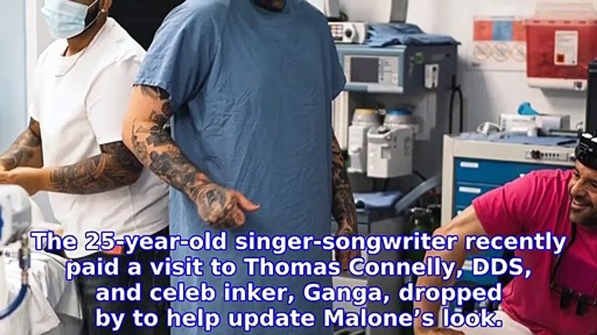 Wait ... Post Malone Got a Tattoo Where!