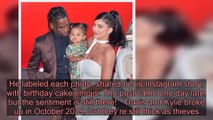 Travis Scott Shows Love For Kylie Jenner On Her 23rd birthday With New Photos with Stormi