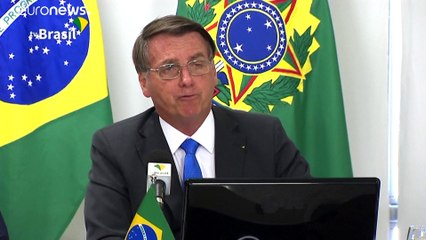 Bolsonaro niega los incendios de la Amazonia