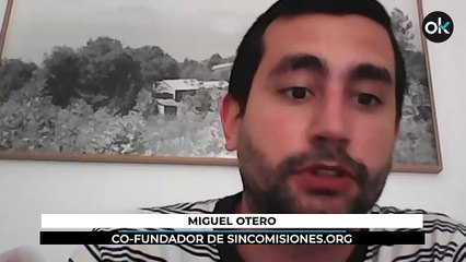 Miguel Otero Co-fundador de sincomisiones.org