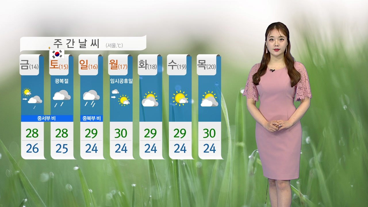 [날씨] 열대야에 찜통더위 기승...내일 중서부 장맛비 / YTN
