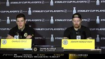 Charlie Coyle Says Bruins Expecting Hurricanes' Best In Game 2
