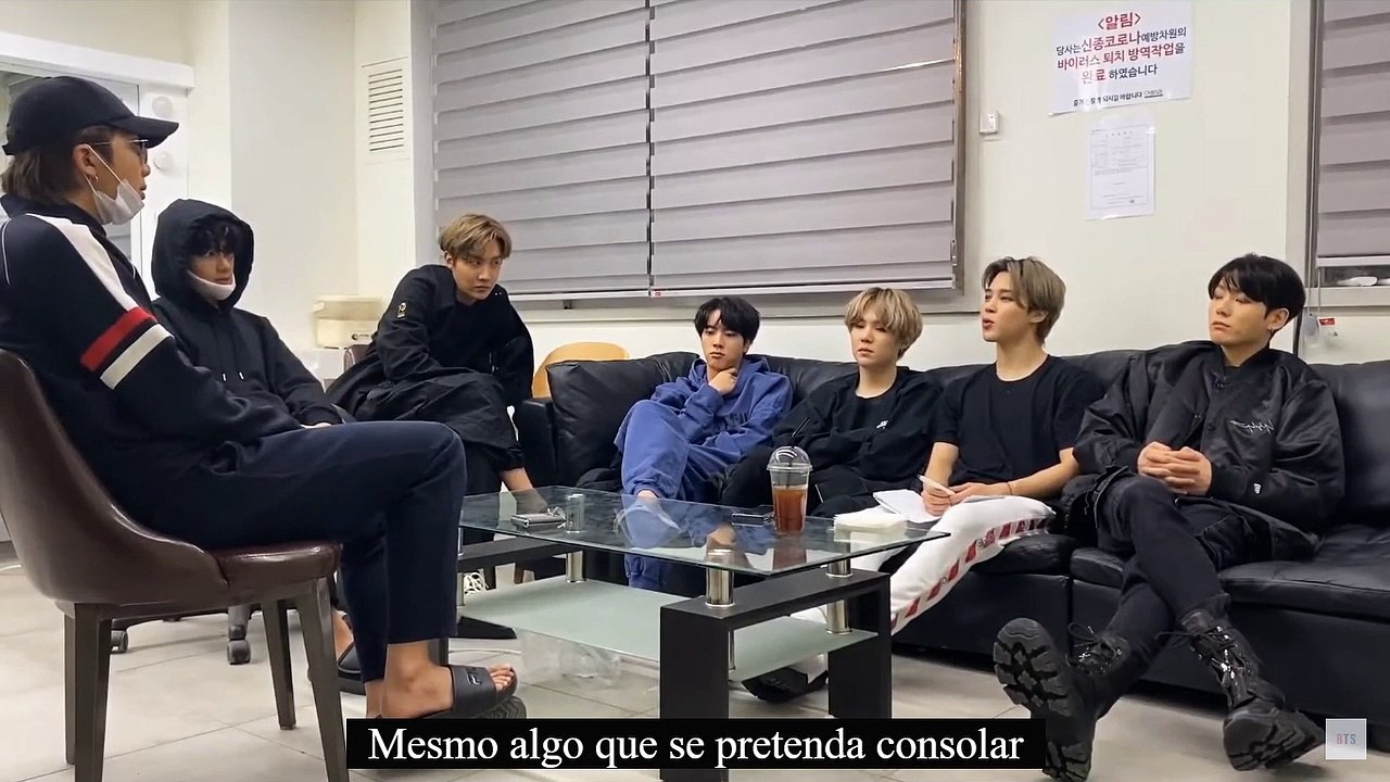 LIVE DE REUNIÃO BTS LEGENDADO