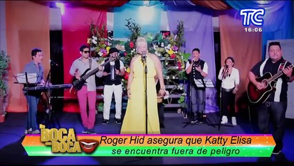 La cantante Katty Elisa fuera de peligro