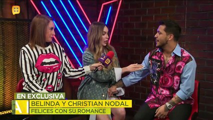 ¡Belinda y Christian Nodal revelan detalles de su romance y despejan rumores! | Ventaneando