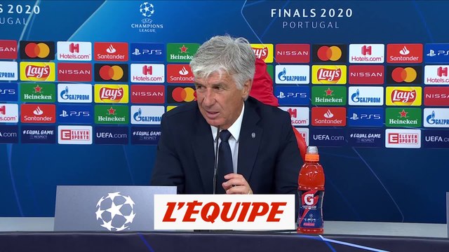 Gasperini : «On pensait que le match était plié» - Foot - C1 - Atalanta