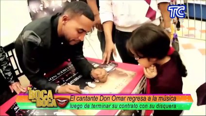 El cantante Don Omar regresa a la música tras terminar su contrato con anterior disquera