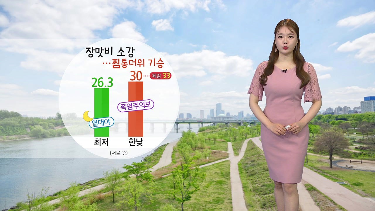 [날씨] 오늘 장맛비 소강...찜통더위 기승 / YTN