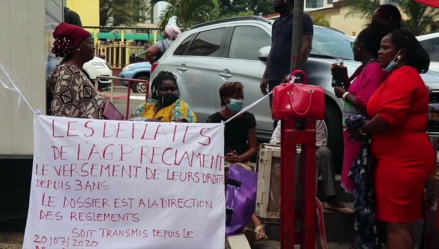 [ #Reportage] Les déflatés de l'Agence gabonaise de presse (AGP) sur le pied de guerre #GMT