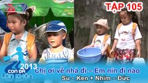 Hành trình Bé Su, Ken và Nhím, Đức | CON ĐÃ LỚN KHÔN | Tập 105