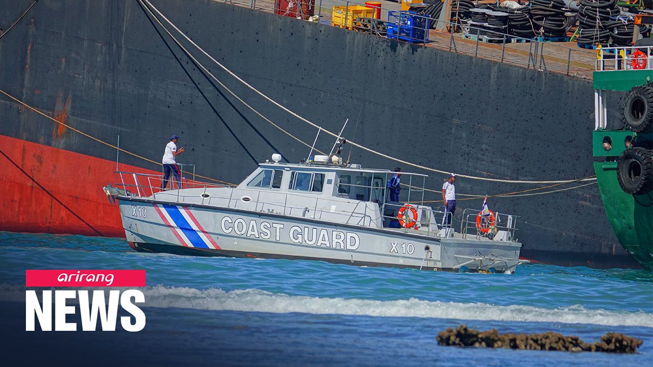Almost all remaining oil removed from stricken ship off Mauritius coast