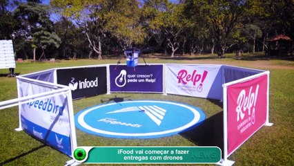 iFood vai começar a fazer entregas com drones