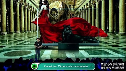 Xiaomi tem TV com tela transparente