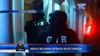 Expresidente Abdalá B. O. fue detenido en su vivienda y es investigado: informe especial