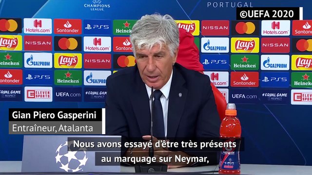 Quarts - Gasperini : Neymar a encore prouvé qu'il est un joueur de haut niveau