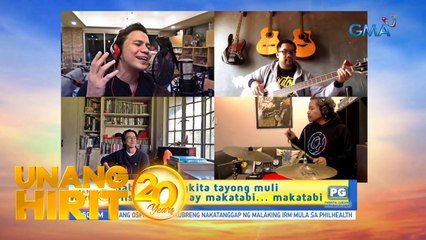 Unang Hirit: Morning chikahan at jamming with Sponge Cola!
